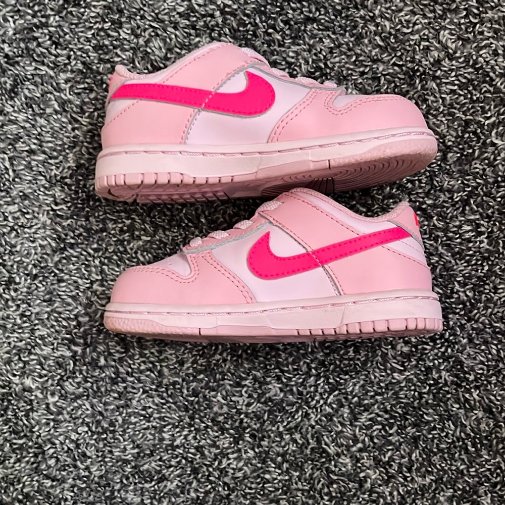 Nike Dunk Low Toddler “Triple pink”